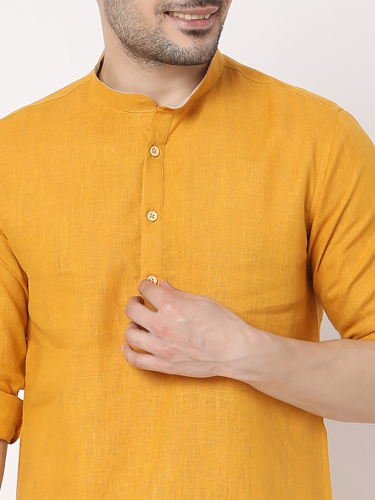 Regular Fit Straight Solid Kurta