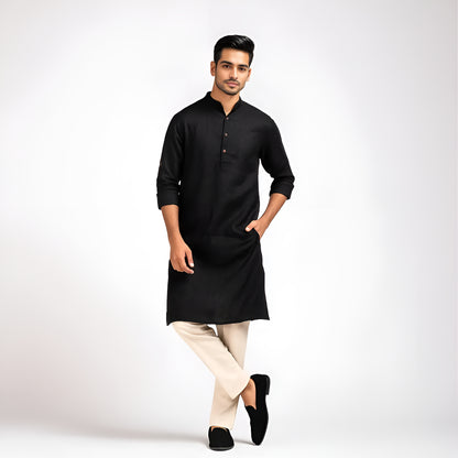 Linen Long Kurta