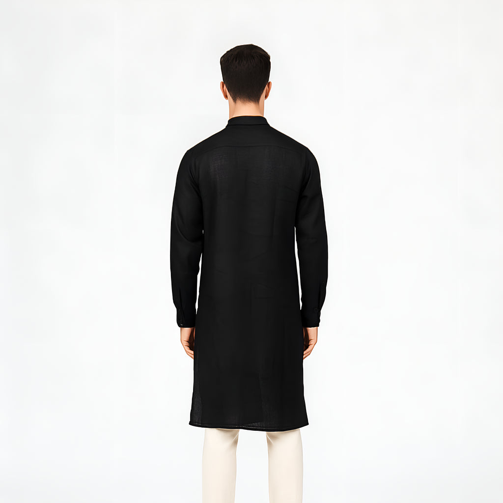 Linen Long Kurta