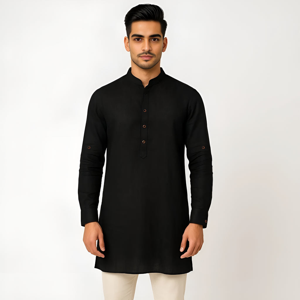 Linen Long Kurta