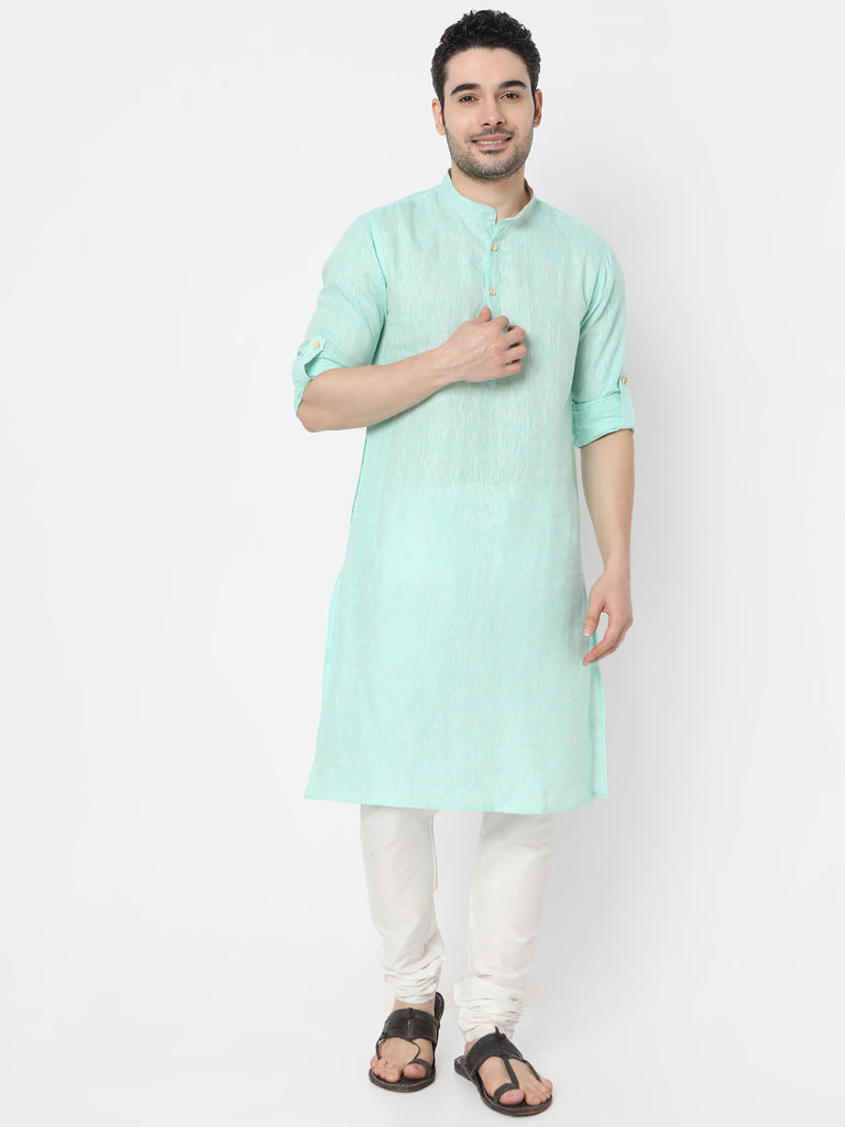 Regular Fit Straight Solid Kurta