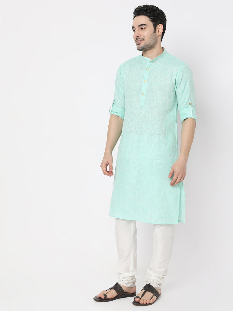 Regular Fit Straight Solid Kurta