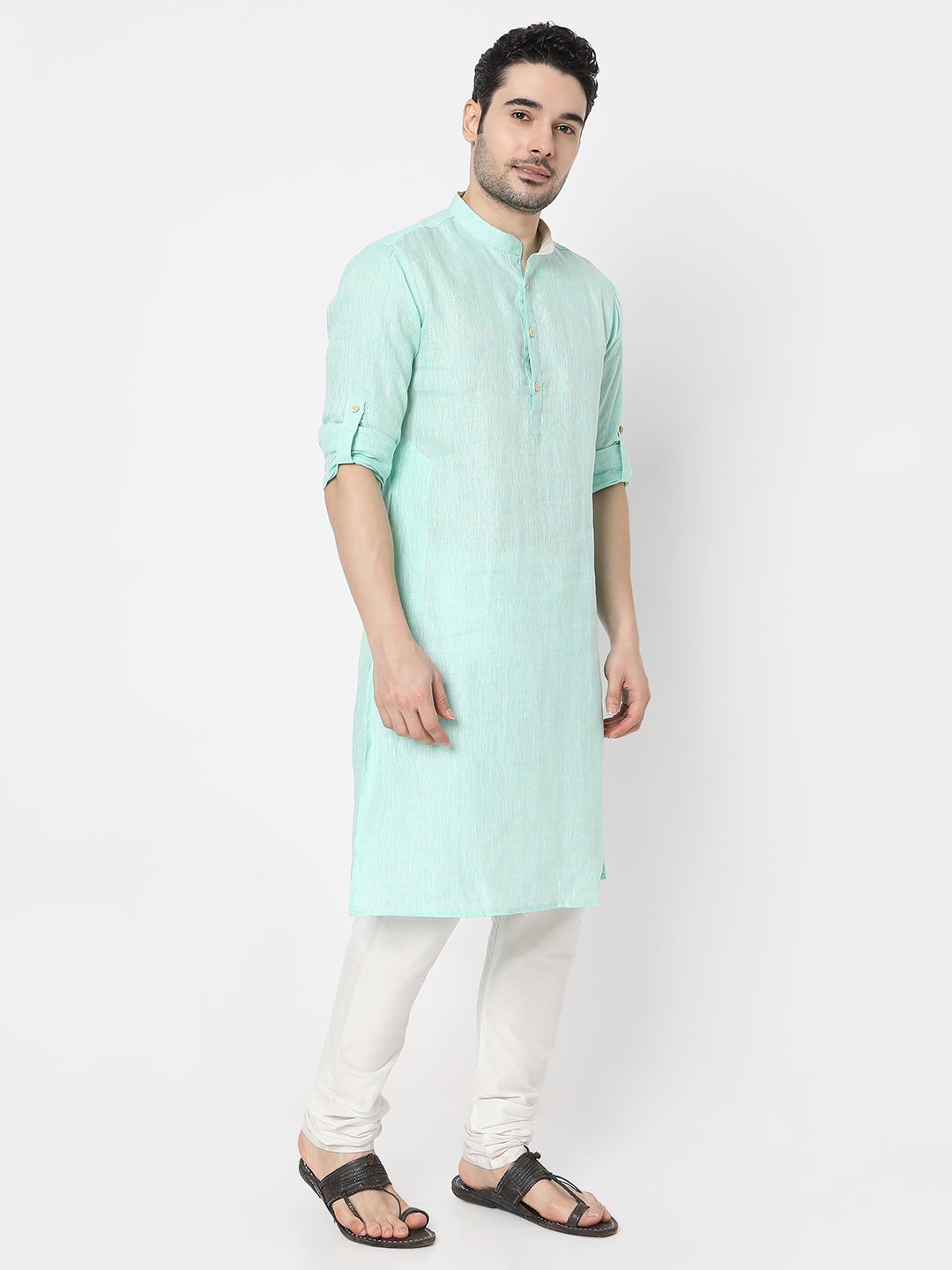 Regular Fit Straight Solid Kurta