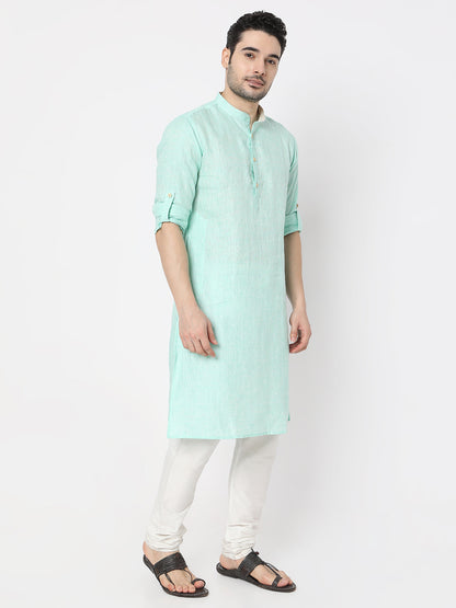 Regular Fit Straight Solid Kurta