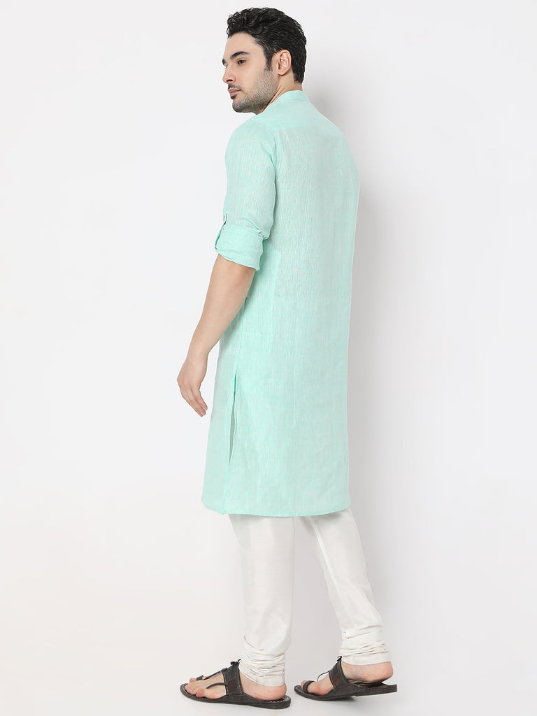 Regular Fit Straight Solid Kurta