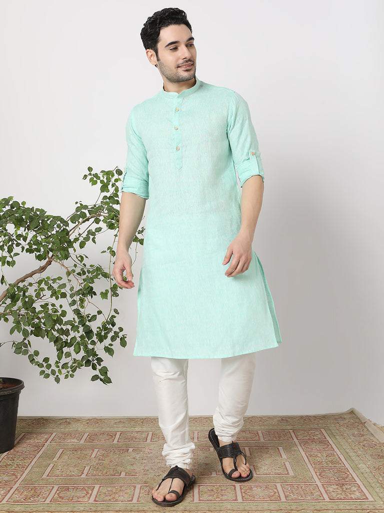 Regular Fit Straight Solid Kurta