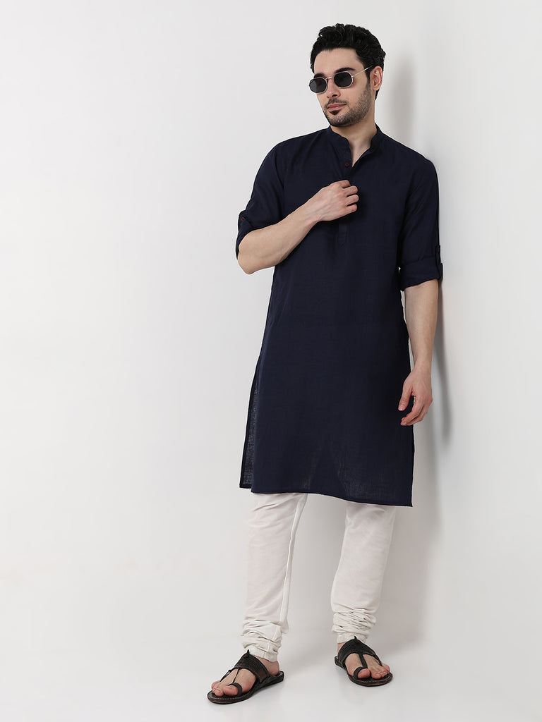Linen Long Kurta