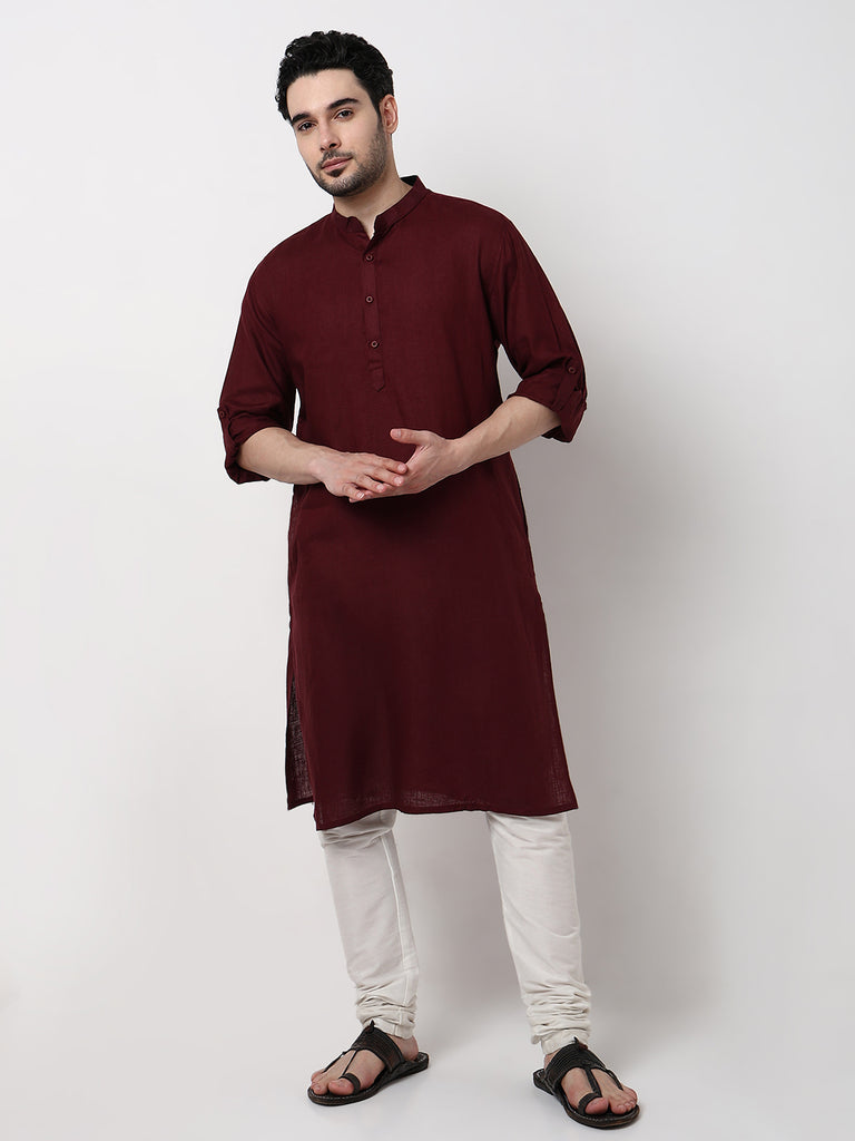 Linen Long Kurta