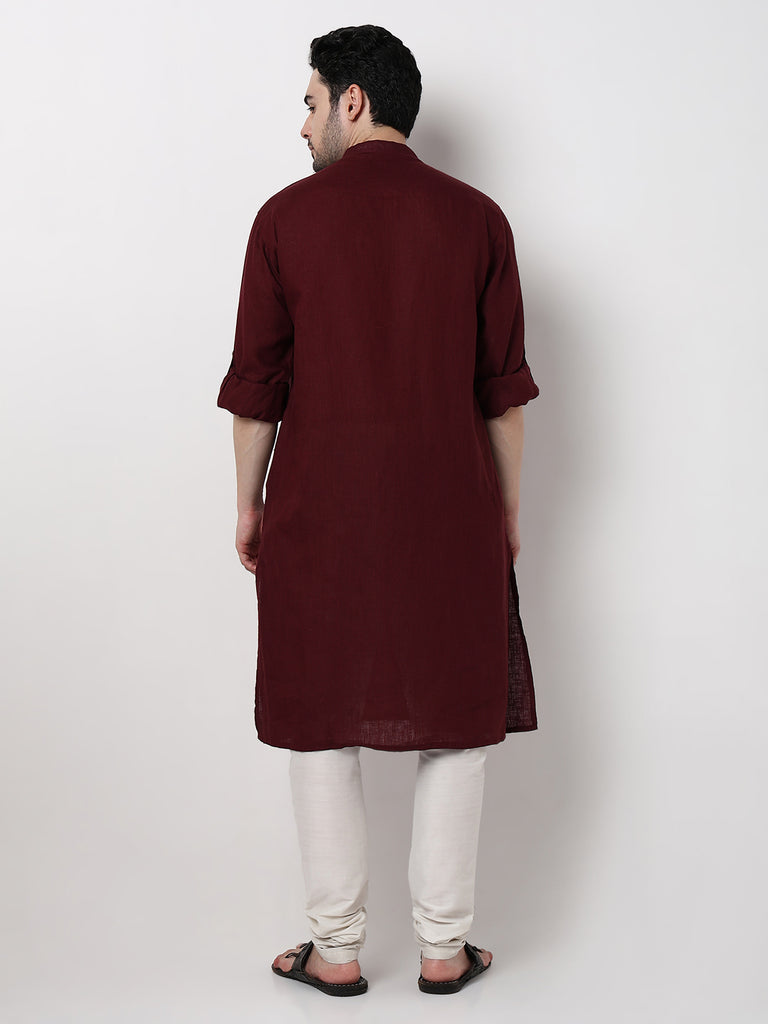 Linen Long Kurta