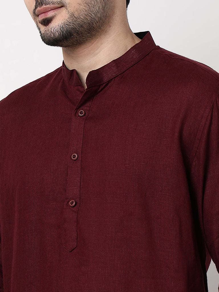 Linen Long Kurta