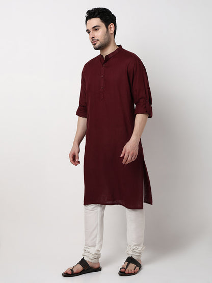 Linen Long Kurta
