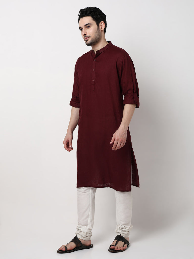 Linen Long Kurta