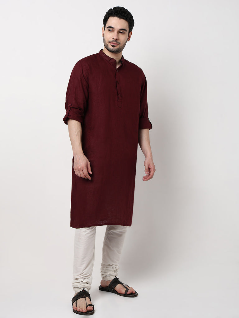 Linen Long Kurta