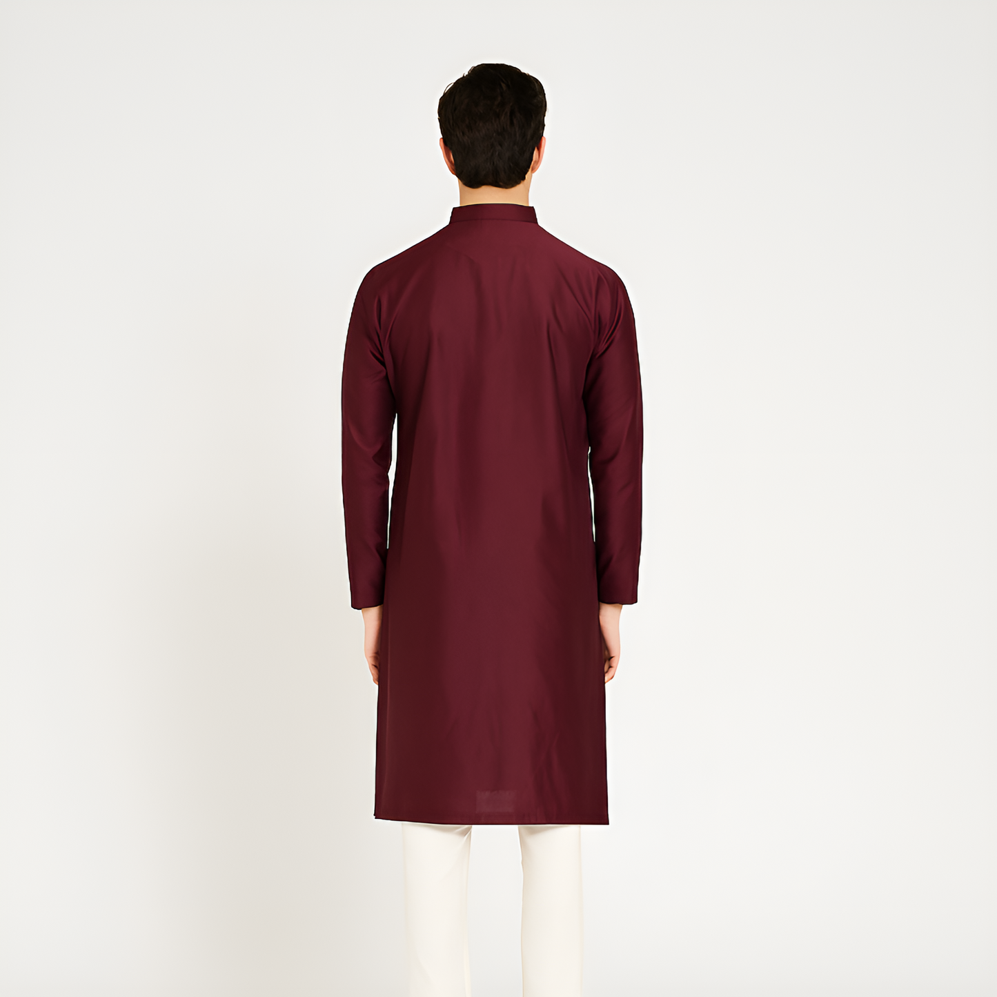 Embroidered Sequins Long Kurta