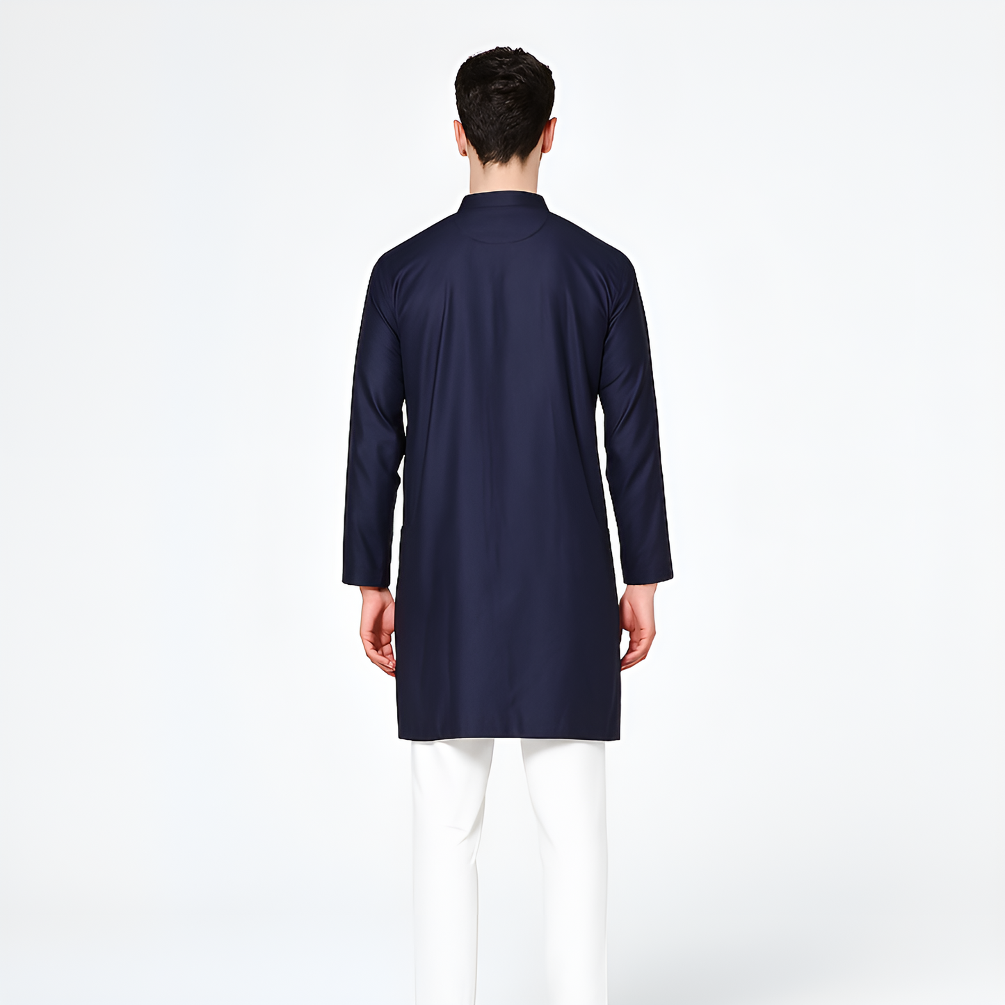Embroidered Straight Long Kurta