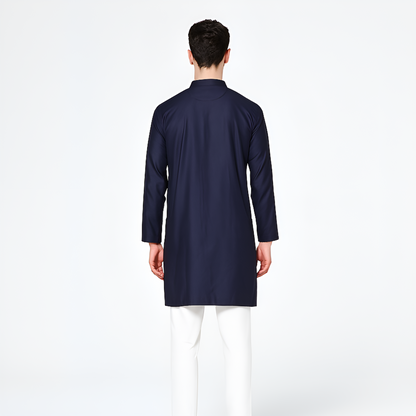 Embroidered Straight Long Kurta