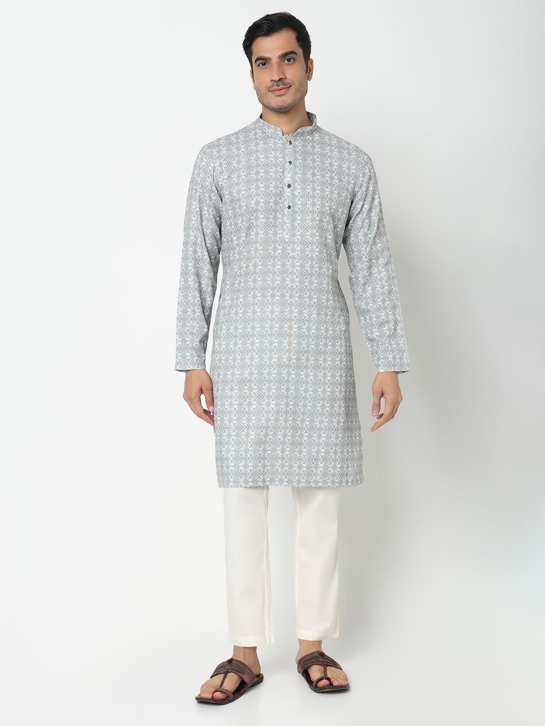 Digital Printed Straight Long Kurta