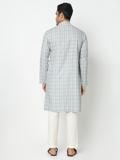 Digital Printed Straight Long Kurta