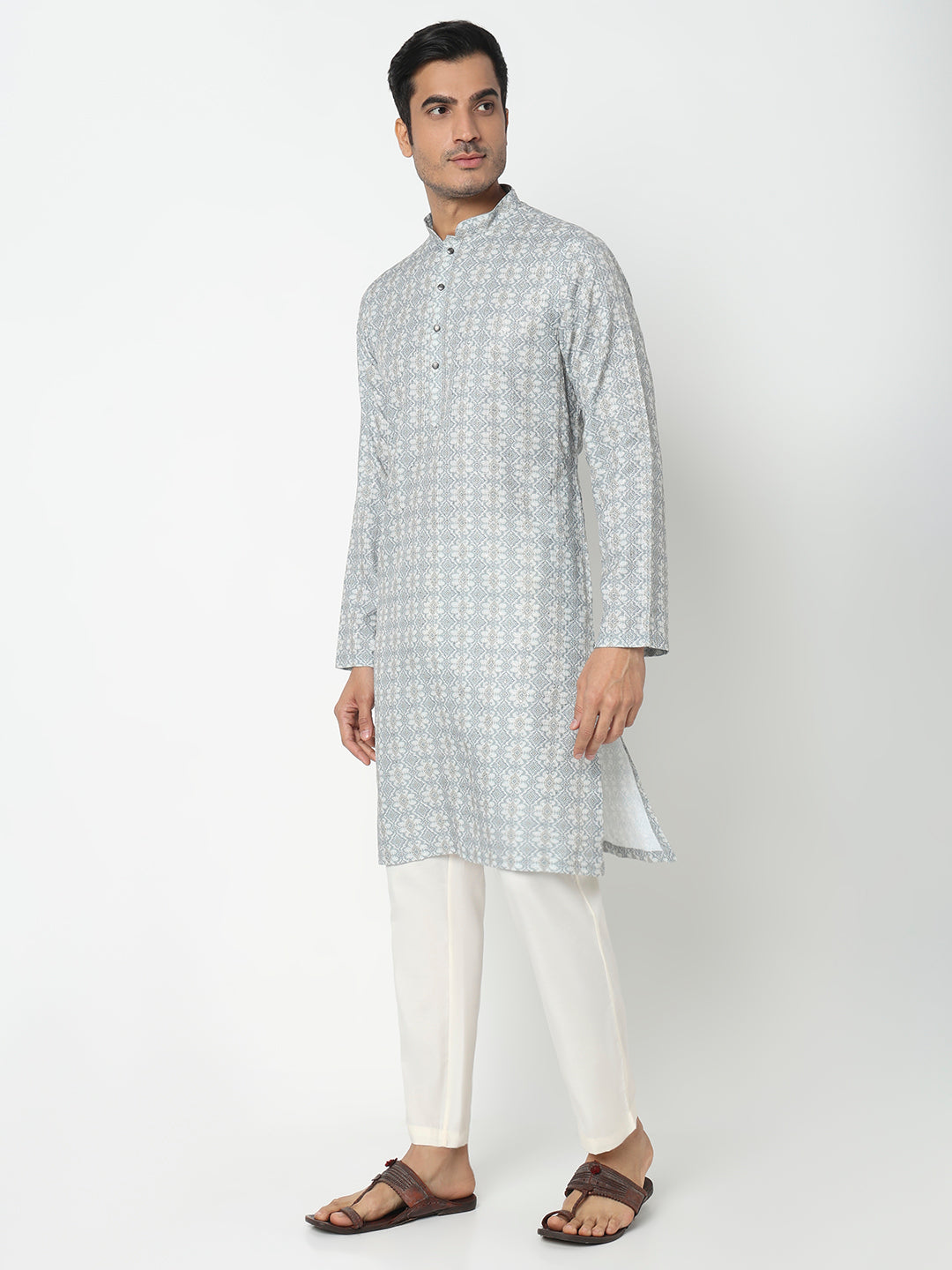Digital Printed Straight Long Kurta