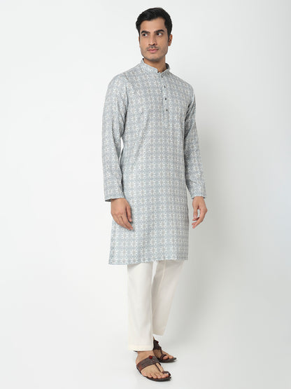 Digital Printed Straight Long Kurta