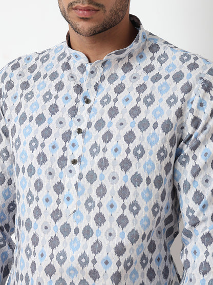 Digital Printed Straight Long Kurta
