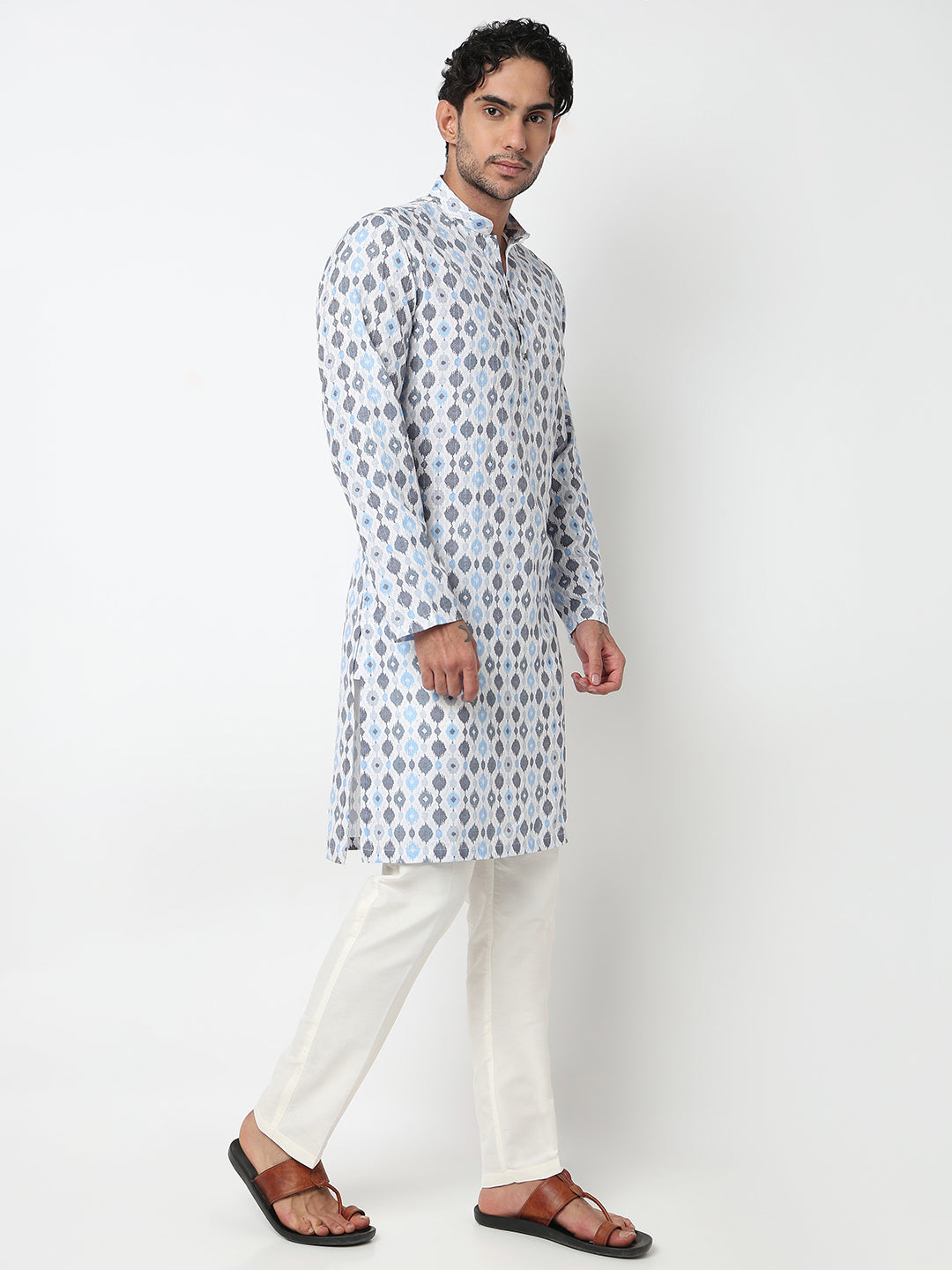 Digital Printed Straight Long Kurta