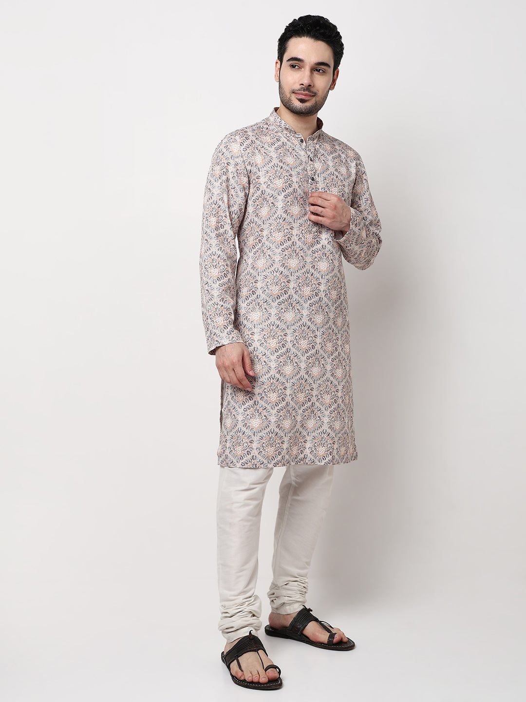 Digi Sequins Long Kurta