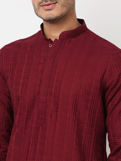 Lapet Straight Long Kurta