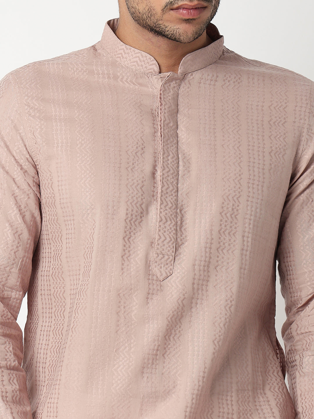 Lapet Straight Long Kurta