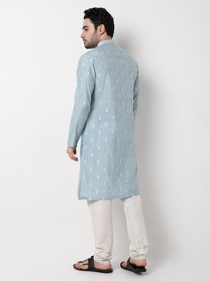 Jacquard Festive Long Kurta