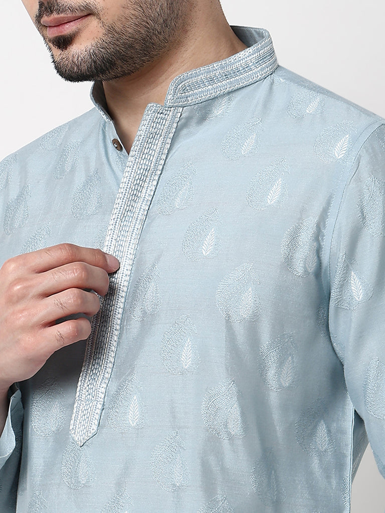 Jacquard Festive Long Kurta