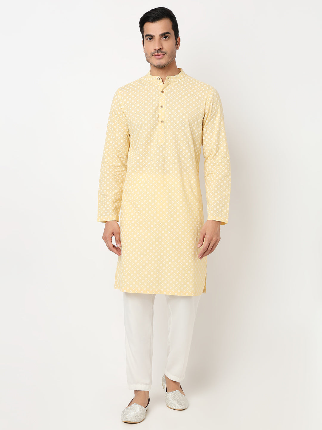 Printed Straight Long Kurta