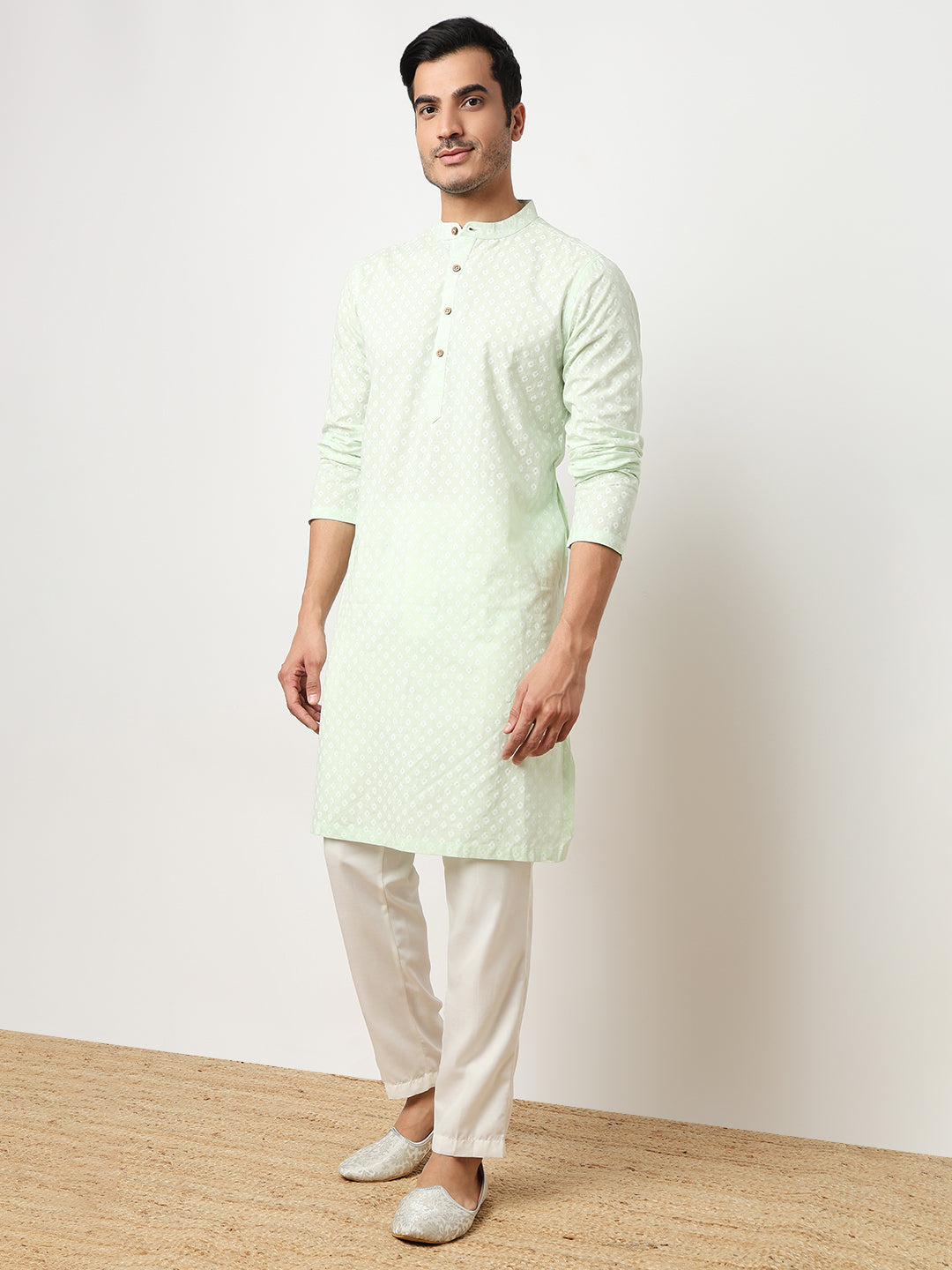 Printed Straight Long Kurta