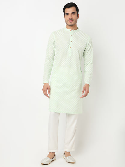 Printed Straight Long Kurta