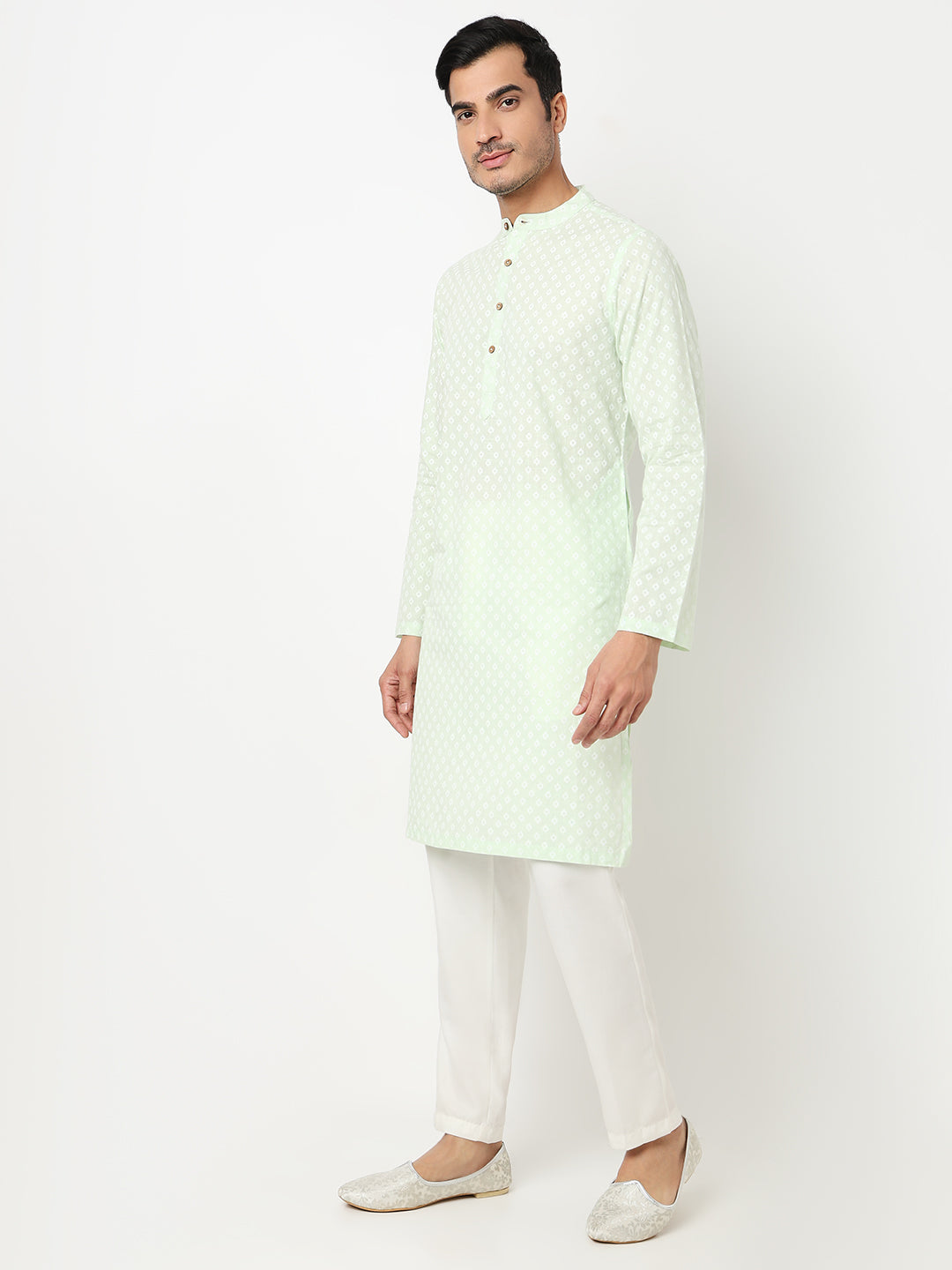 Printed Straight Long Kurta