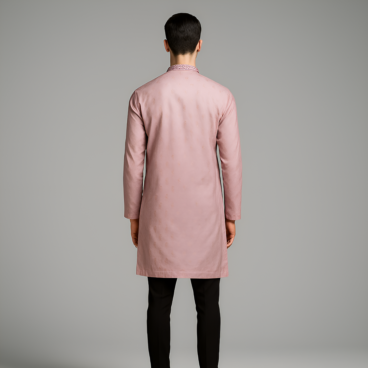 Embroidered Straight Long Kurta