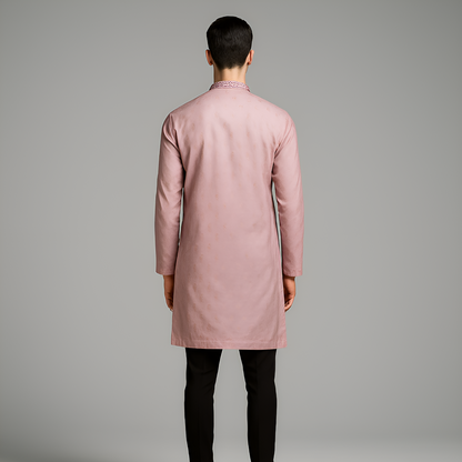 Embroidered Straight Long Kurta