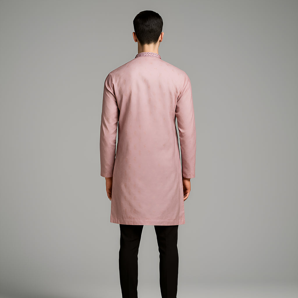 Embroidered Straight Long Kurta