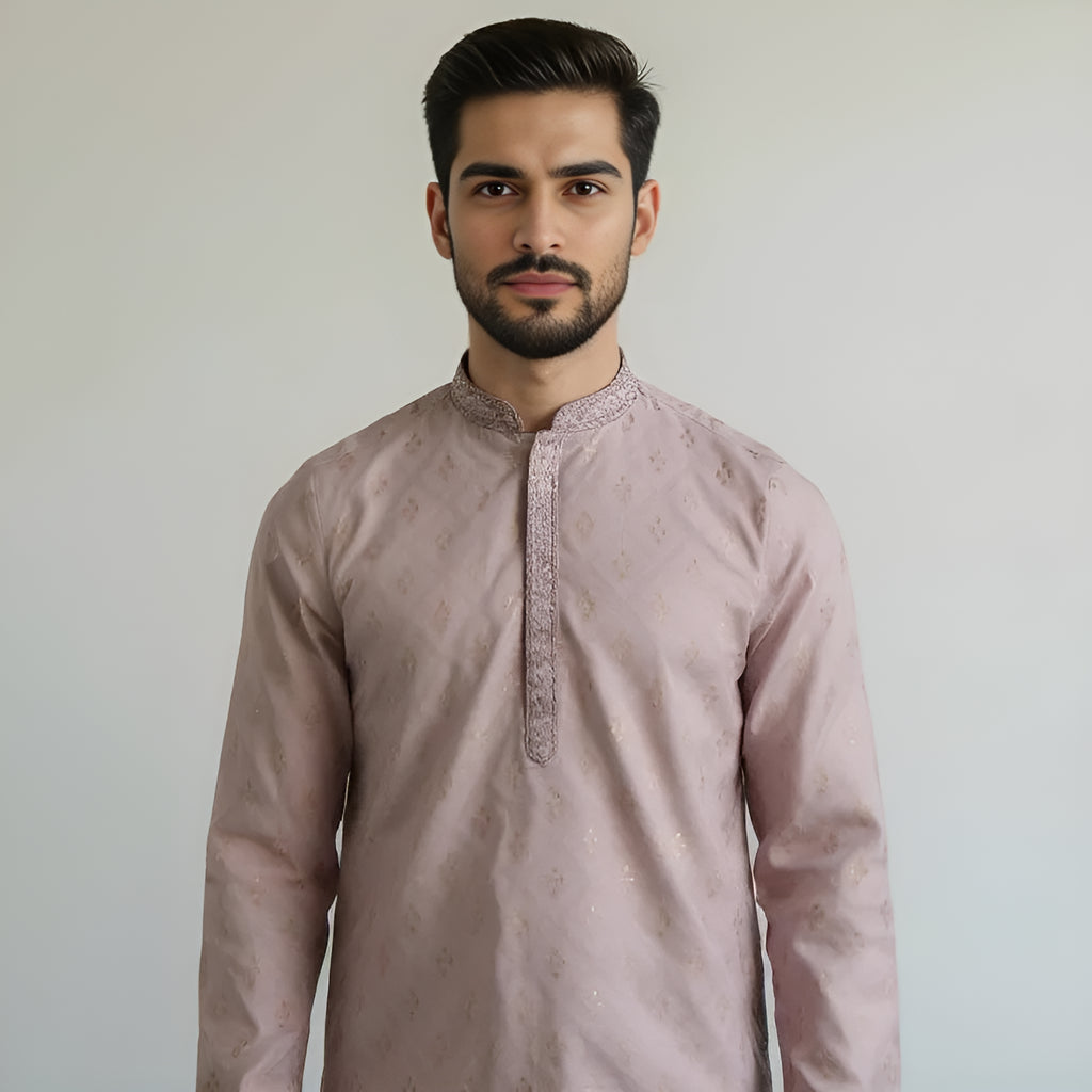 Embroidered Straight Long Kurta