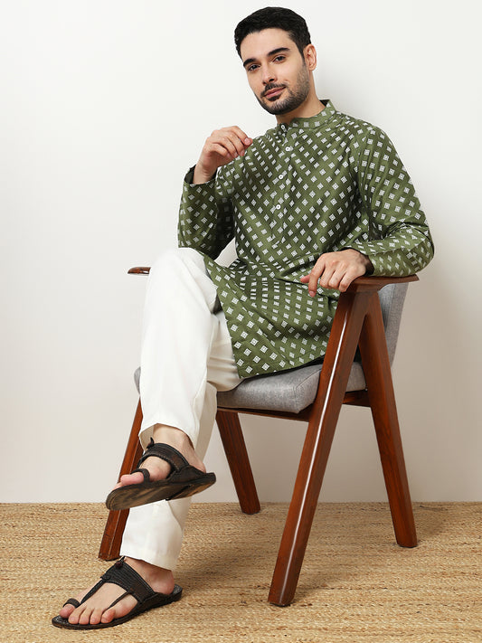 Printed Long Kurta