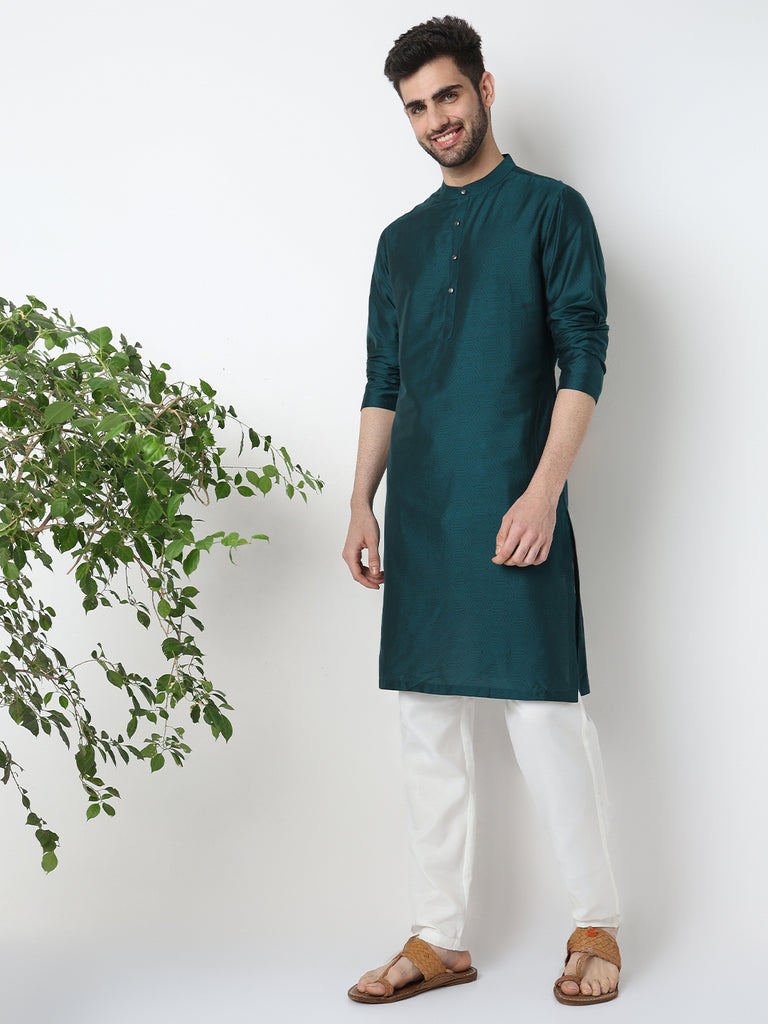 Printed Straight Long Kurta