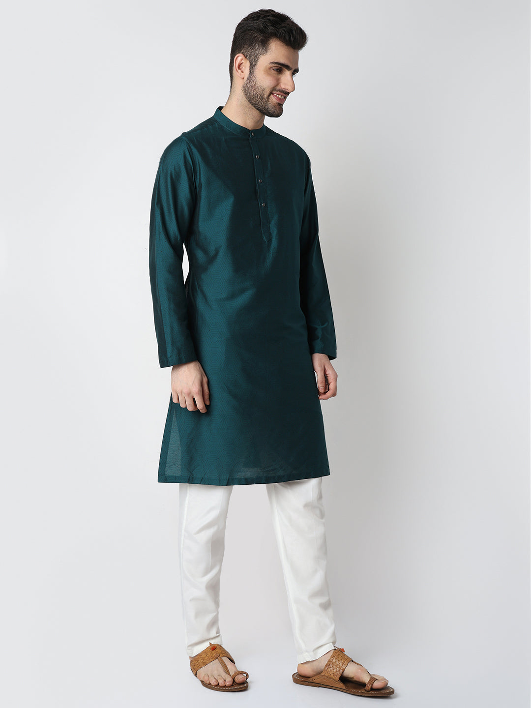 Printed Straight Long Kurta
