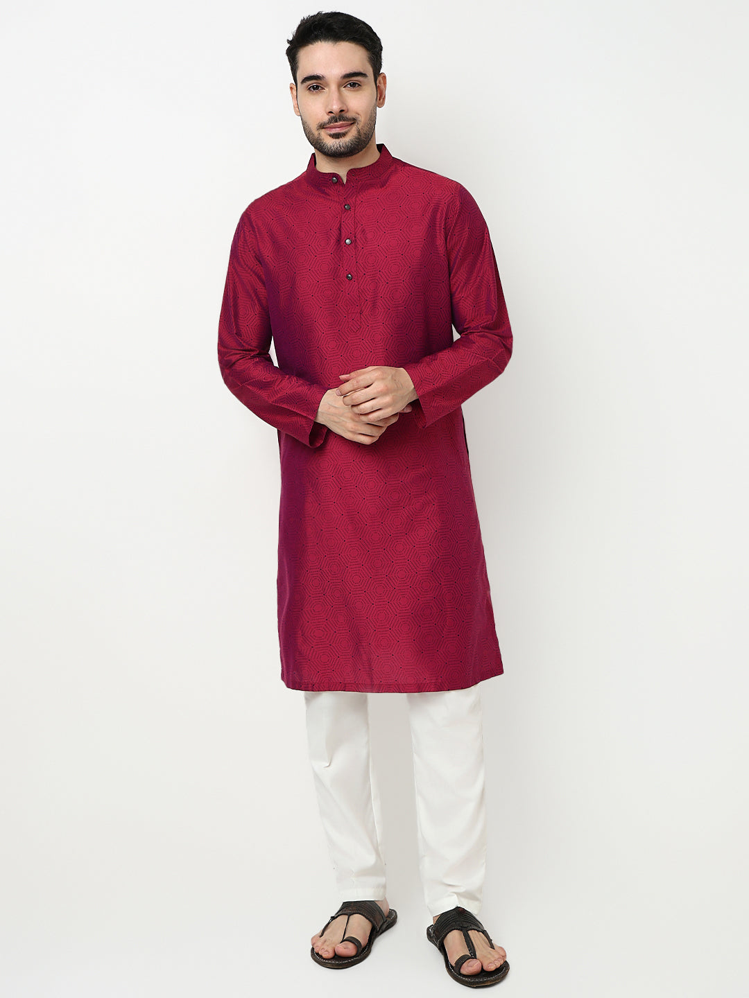 Printed Straight Long Kurta