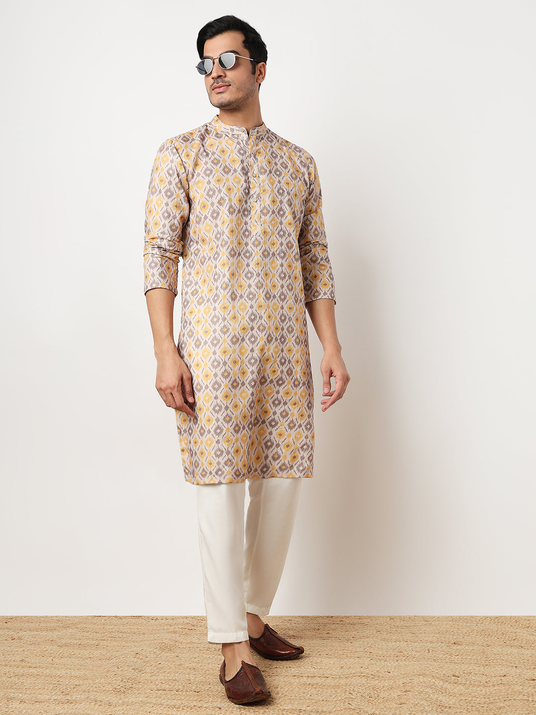 Digital Printed Straight Long Kurta