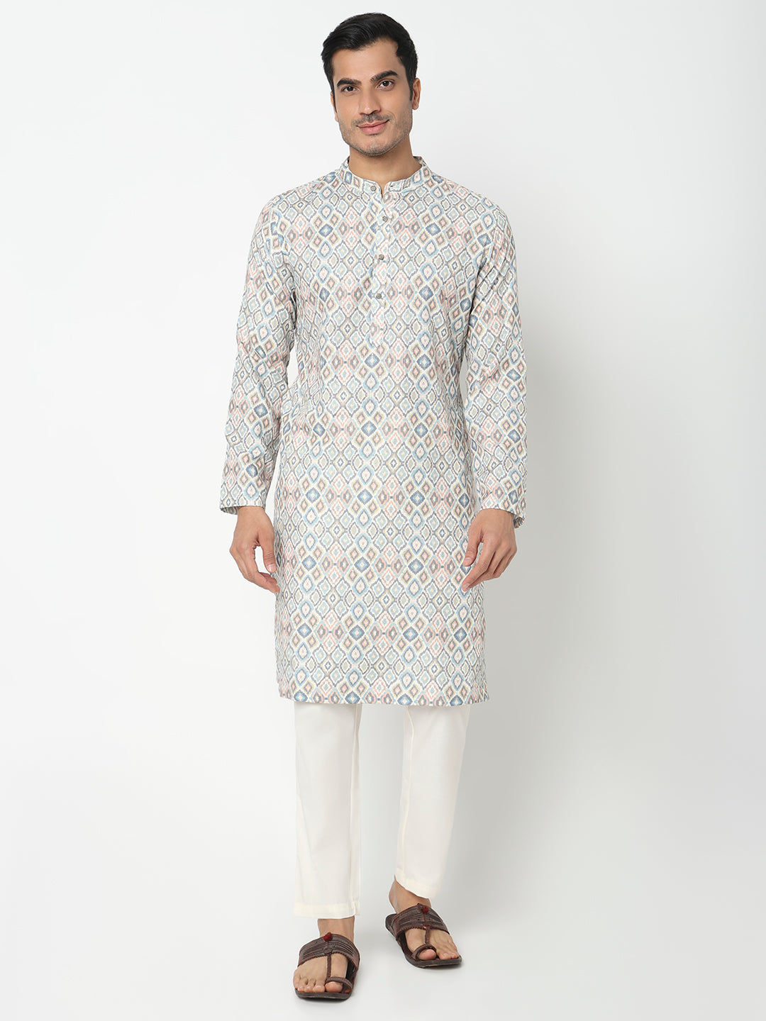 Digital Printed Straight Long Kurta