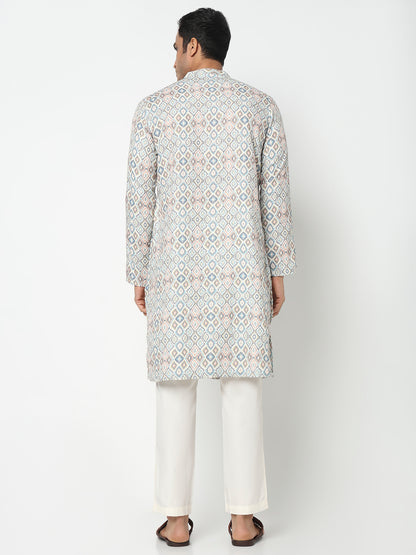 Digital Printed Straight Long Kurta