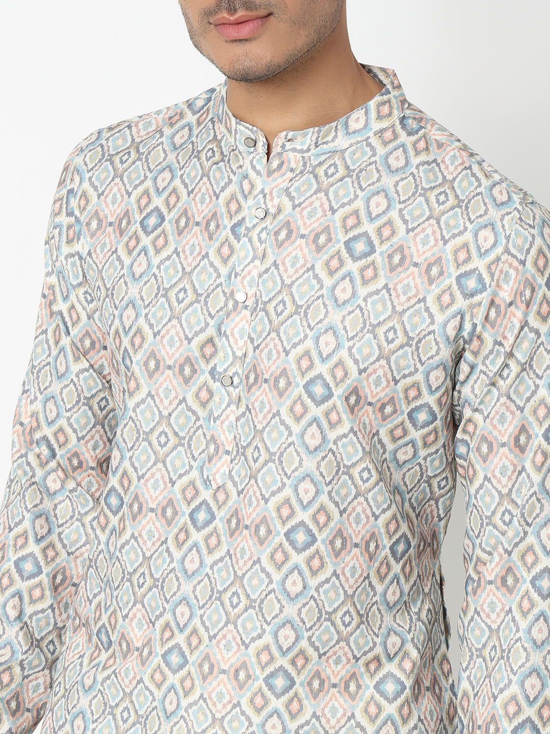 Digital Printed Straight Long Kurta