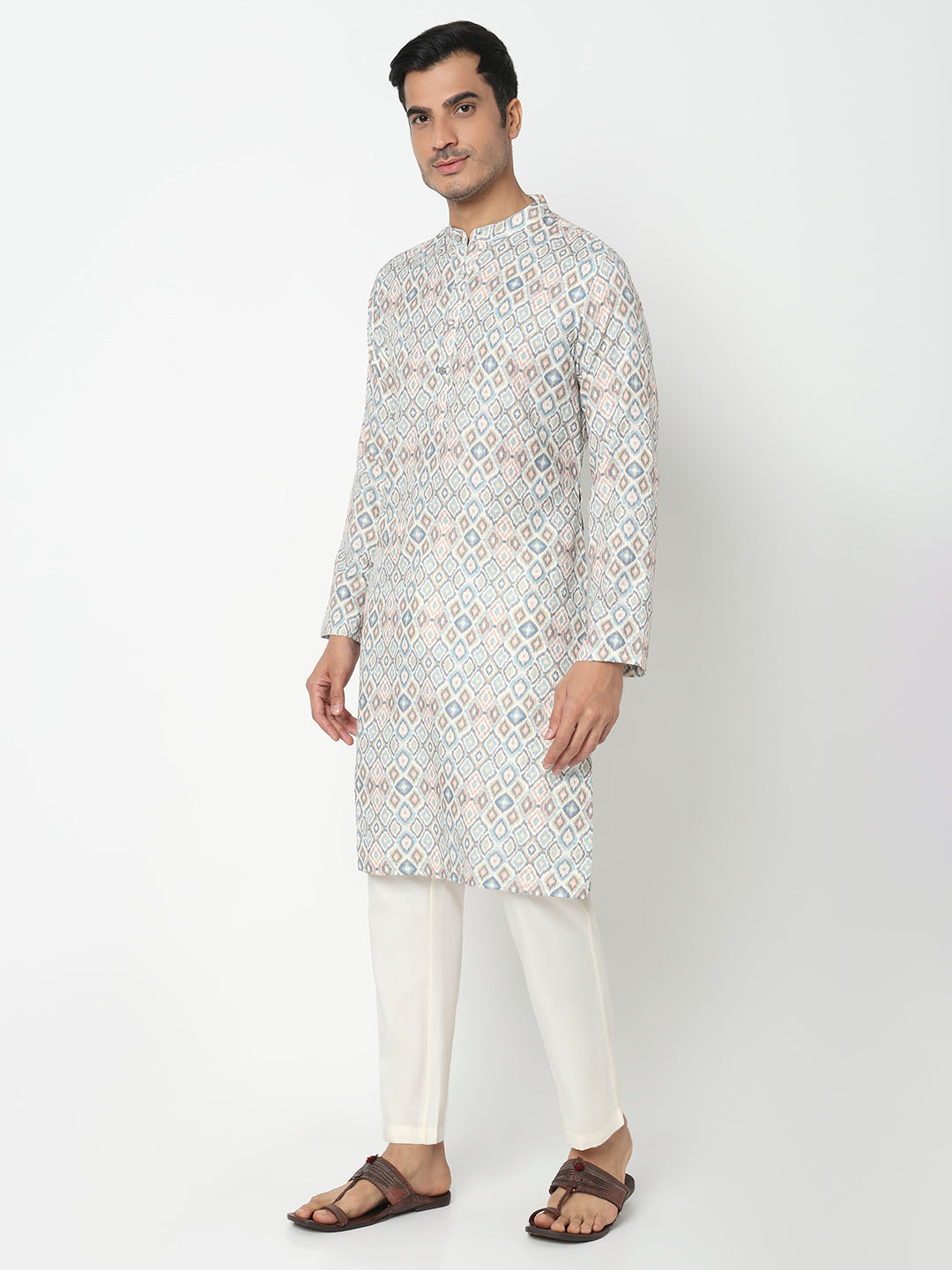 Digital Printed Straight Long Kurta