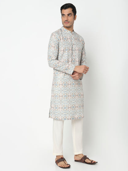 Digital Printed Straight Long Kurta
