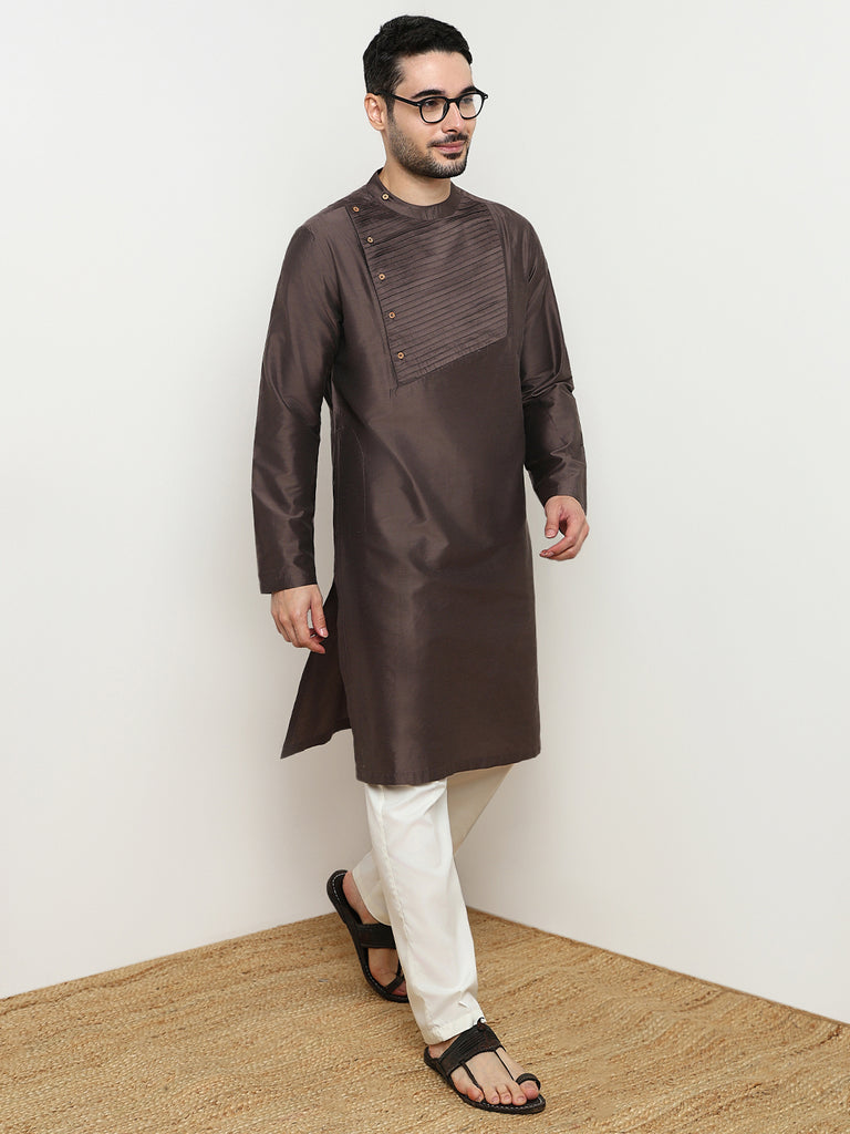 Pintuck Long Kurta